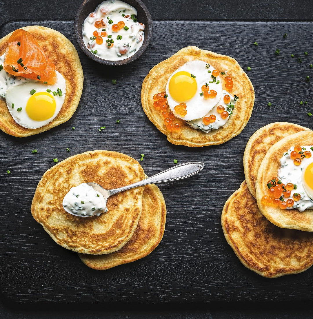 Tefal Simple Cook Mini-Blini-Bratpfanne 12 cm, Antihaftversiegelung, kleine Pfanne, mühelose Reinigu