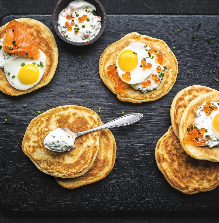 Tefal Simple Cook Mini-Blini-Bratpfanne 12 cm, Antihaftversiegelung, kleine Pfanne, mühelose Reinigu
