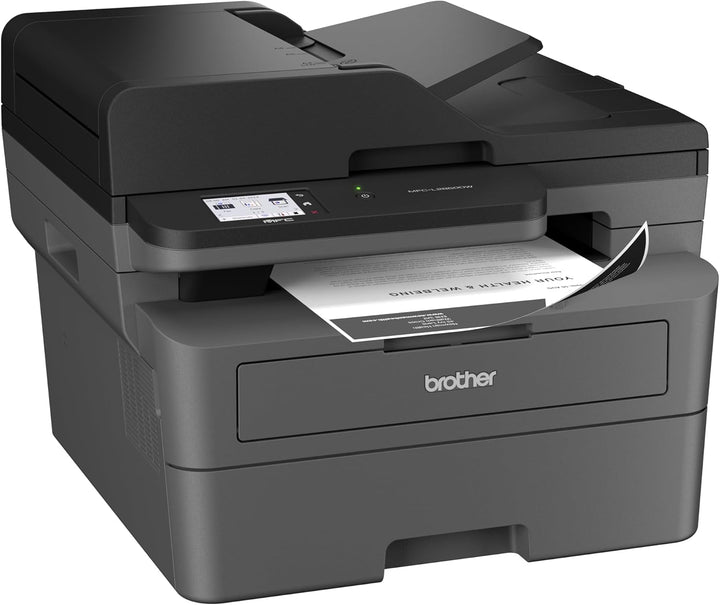Brother MFC-L2860DW 4-in-1-Multifunktions-Laserdrucker, 34 ppm, Duplexdruck, 6,8 cm Touchscreen-Farb