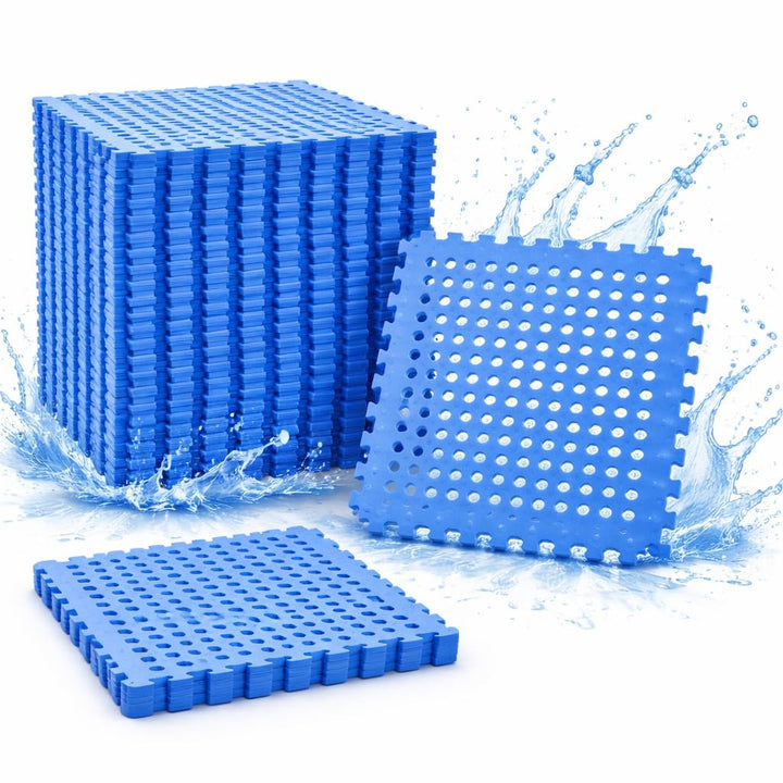 EYEPOWER 4 Grosse: 1,59m² Poolunterlage - 62 x 62 x 1cm Dicke Poolmatte - Pool Unterlage Outdoor Mat