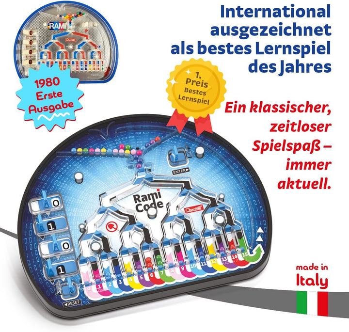 Quercetti 1015 Quercetti-1015 Rami Educational Binary Code Game-STEM Toy, Multi-Colore