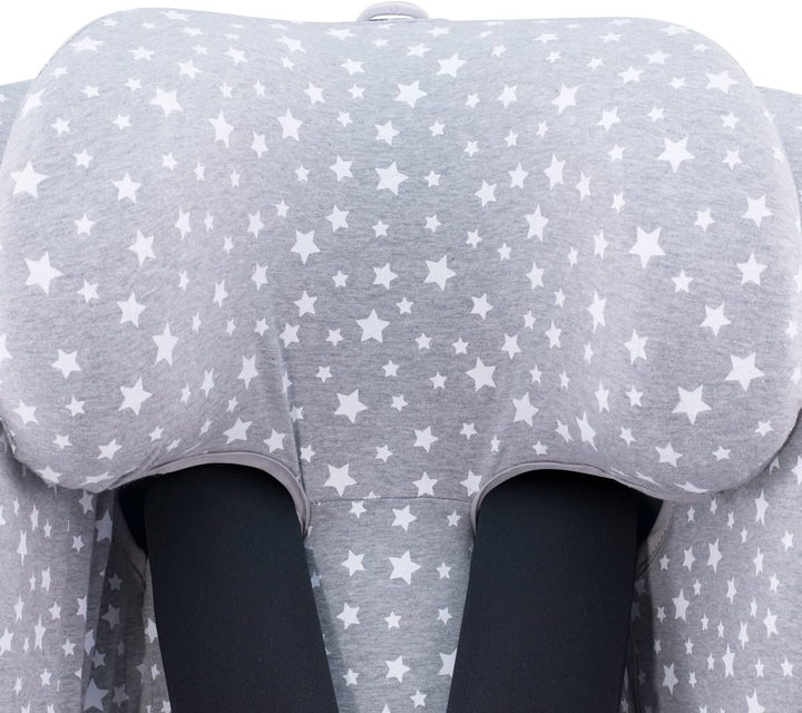 JYOKO Bezug fur Autositz kompatibel mit Recaro Salia 125 und Joie I-Spin Grow (White Star)