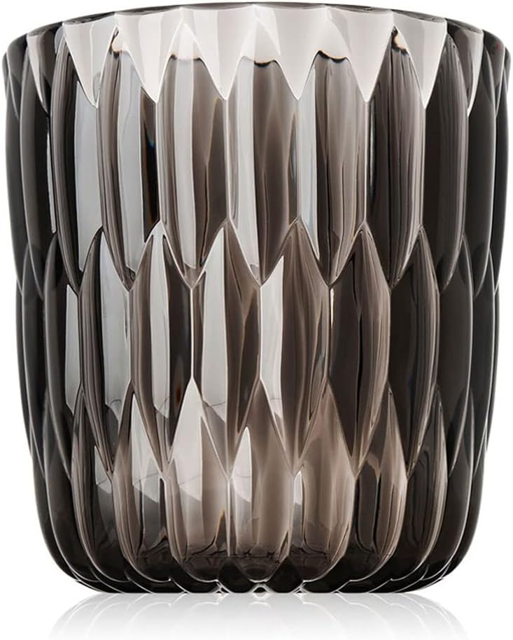 Kartell 1227V9 Vase Jelly, 25 x 23,5 cm, rauchgrau Vaso Fumè, Vaso Fumè