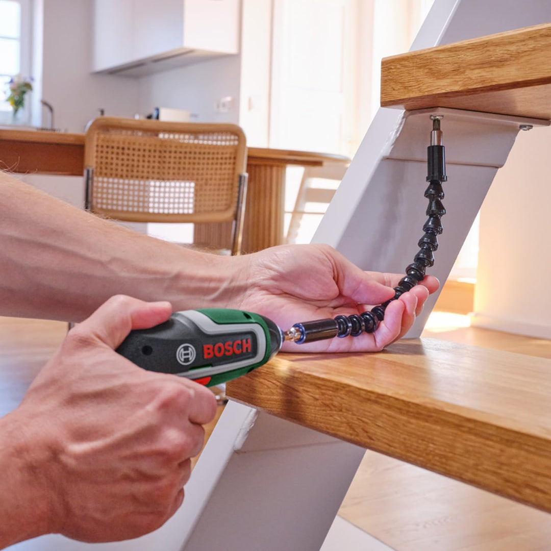 Bosch Kompakter Akku-Schrauber IXO, Flexi-Set (für flexibles Schrauben; 7. Generation; 3,6 V; 2,0 Ah