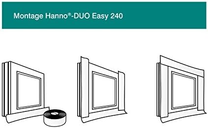 Hanno Duo Easy Folienband Fensteranschlussband Fensterband 150mm breit, 25m lang, 150mm