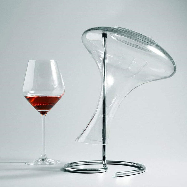 Raguso Edelstahl Dekanter Trockenständer Rotwein Dekantier Trockenständer Dekanterständer