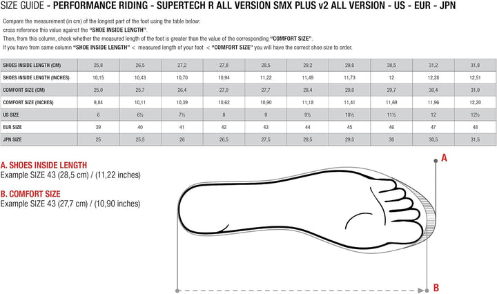 Alpinestars Herren X Tech 7 Stiefel Schwarz (Grösse 44) 44 EU Schwarz Weiss Rot Fluoreszierendes Gel