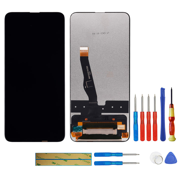 swark LCD Display Kompatibel mit Honor 9X Pro (Schwarz Ohne Rahmen) Touchscreen + Tools