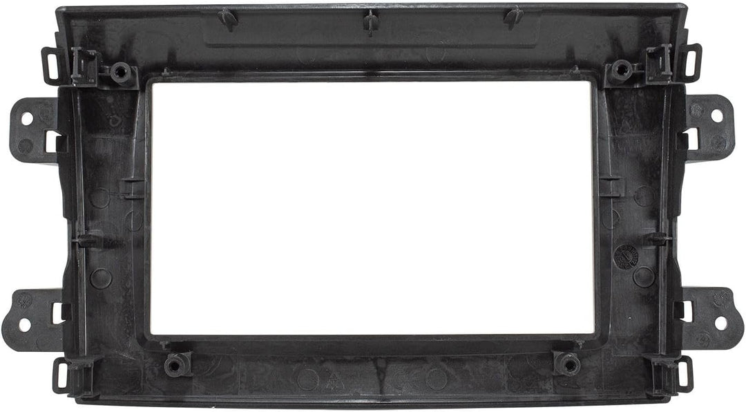 tomzz Audio 2414-101-4 Doppel DIN Radioblende kompatibel mit FIAT Ducato Serie 8 ab 2021 matt schwar