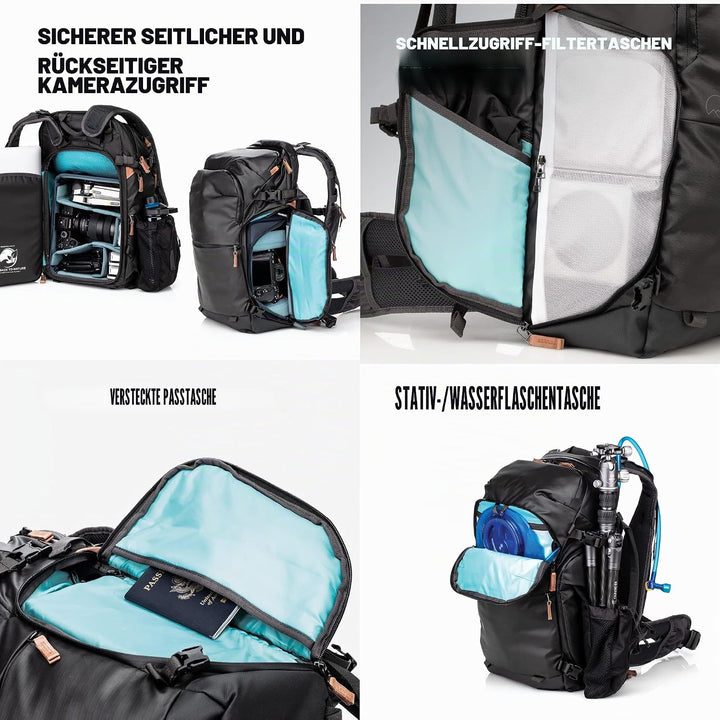 Shimoda Explore V2 25 Fotorucksack, wasserabweisend, für DSLR, spiegellose Kameras, Batterien und Ob