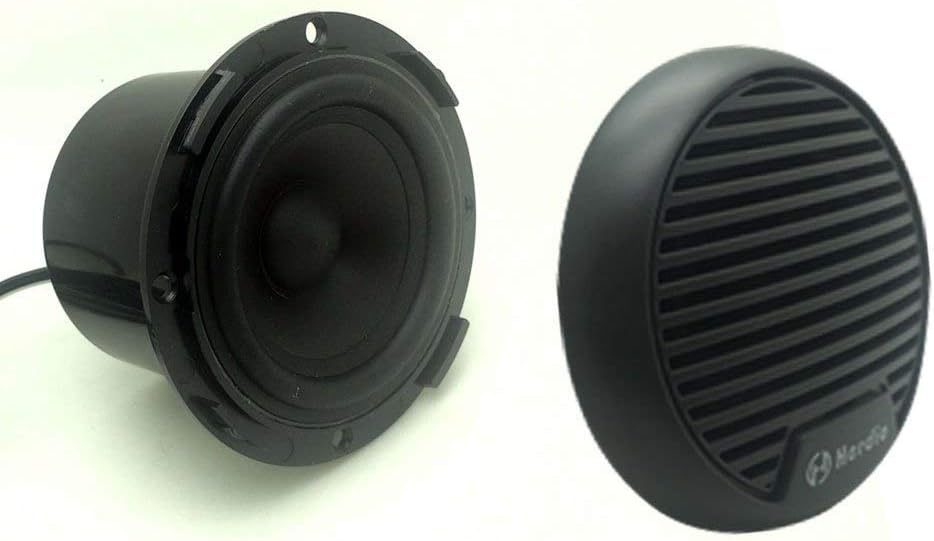 Herdio 7,6 cm Heavy Duty wasserdichte Motorrad Lautsprecher Wasserdicht Marine Lautsprecher für Boot