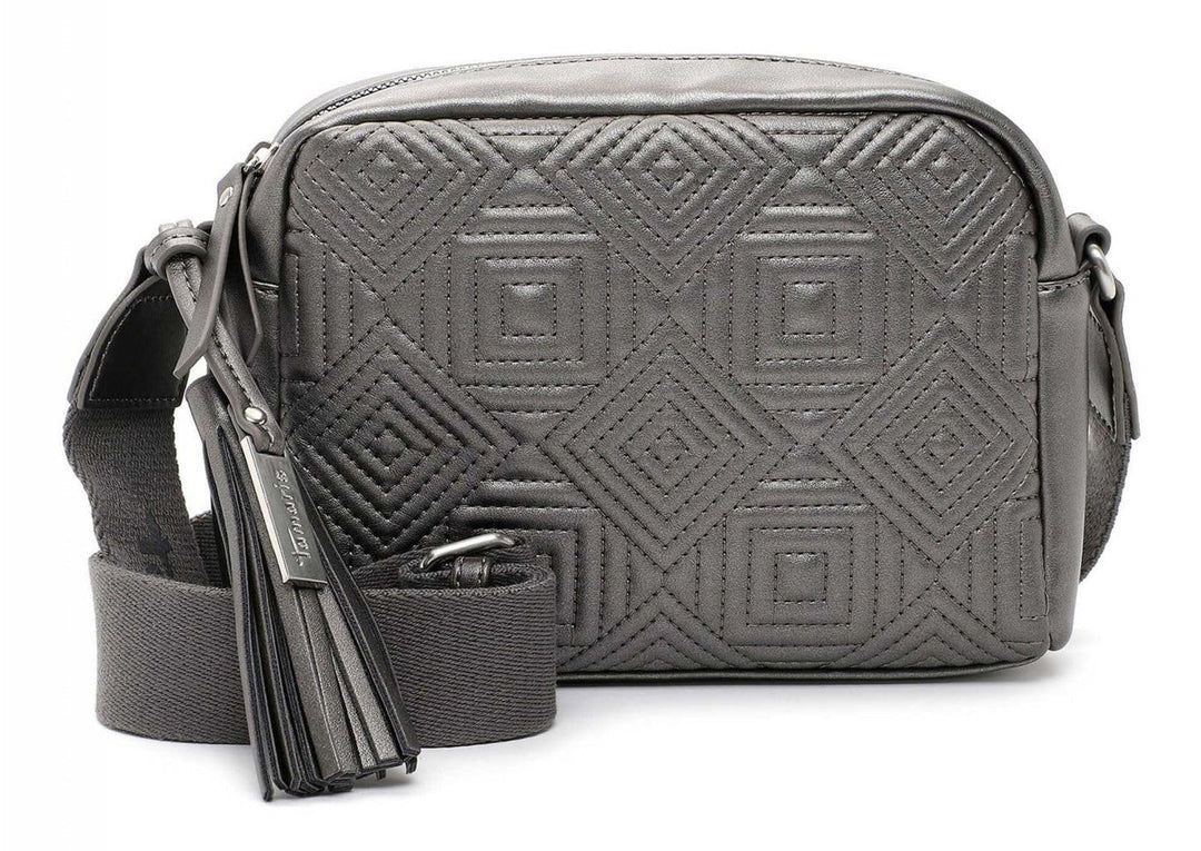 Tamaris Umhängetasche Merle 32720 Damen Handtaschen Ornament Einheitsgrösse Darksilver, Einheitsgrös