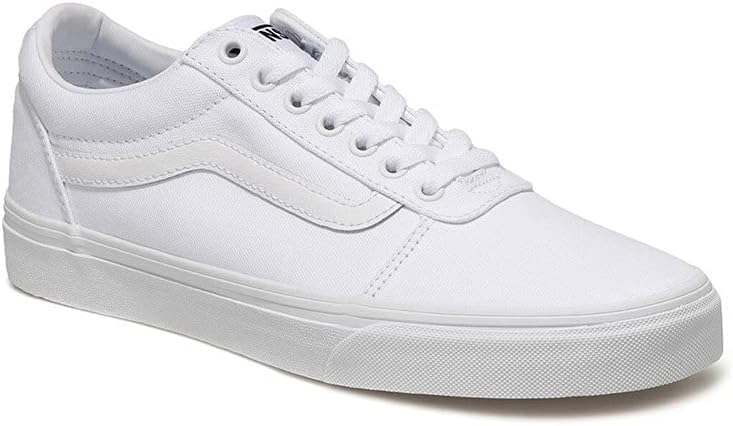 Vans Herren Ward Sneaker, 40 EU Canvas White White