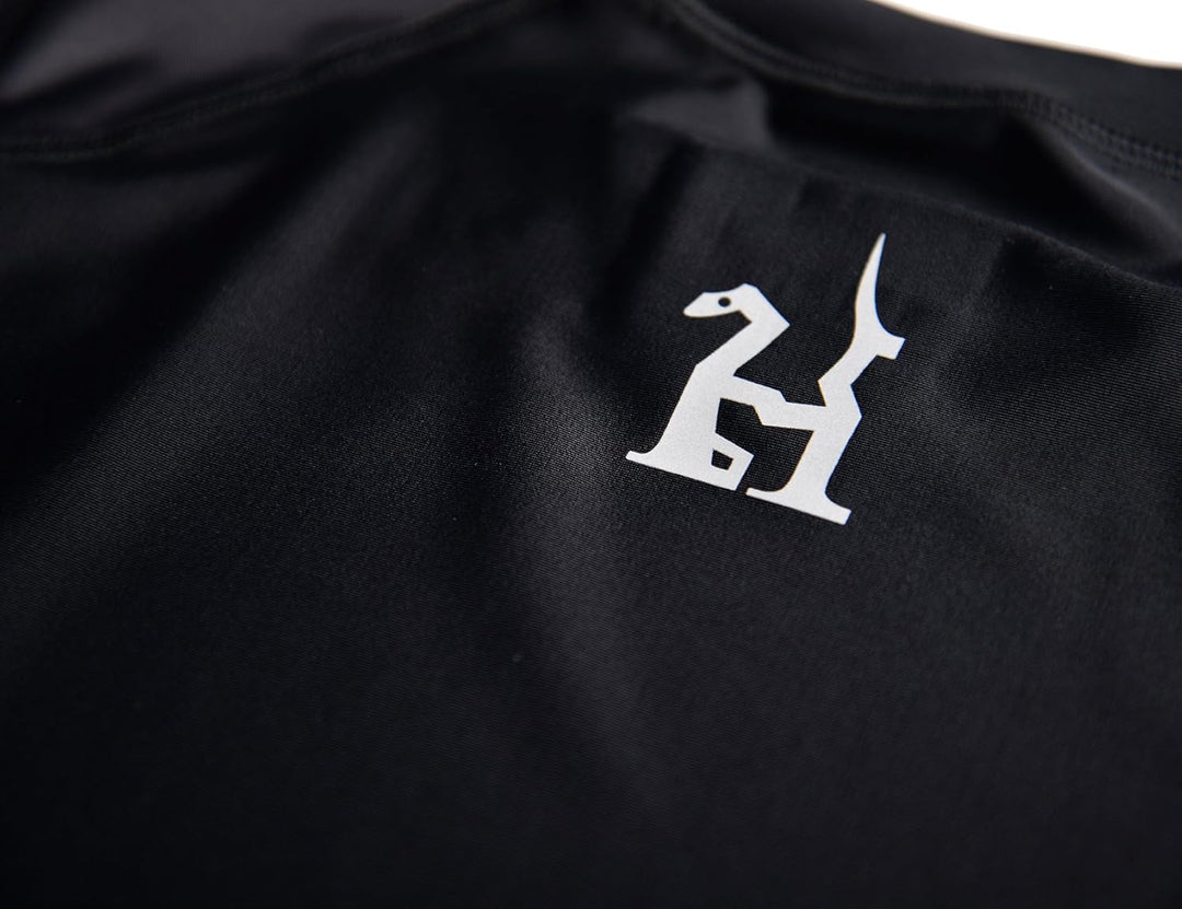 HUGE SPORTS Wildes Tier Rashguard Sonnenschutz Schnelltrocknend Kompression Schwimmshirt M Schlange,