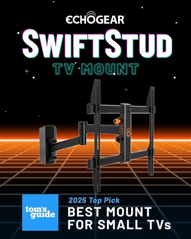ECHOGEAR Full Motion TV-Wandhalterung für Fernseher bis 58" - Smooth Extention, schwenkbar, neigbar