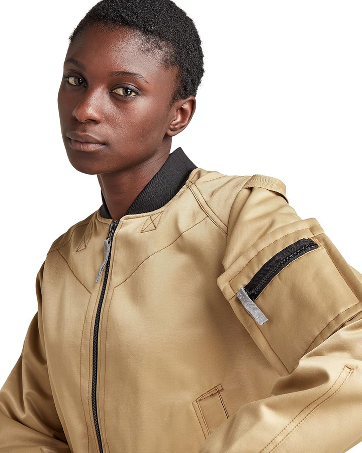 G-STAR RAW Damen Padded Bomberjacke 2.0 Braun (Fennel Seed D21019-c896-c961) S, Braun (Fennel Seed D
