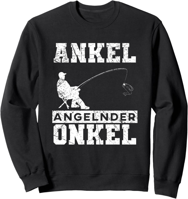 Ankel Angelnder Onkel Angler Fischer Sweatshirt