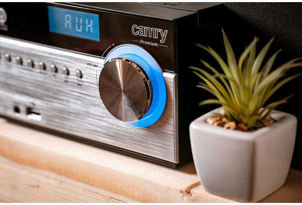 Adler Camry Mini Hi-Fi Tower mit Bluetooth, 28W Leistung, USB-Konnektivität