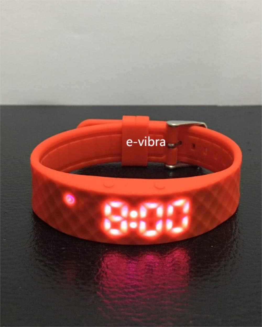Töpfchen-Trainingsuhr - Stille Vibrationswarnuhr - mit Timer und 15 täglichen Alarmen rot Large, rot