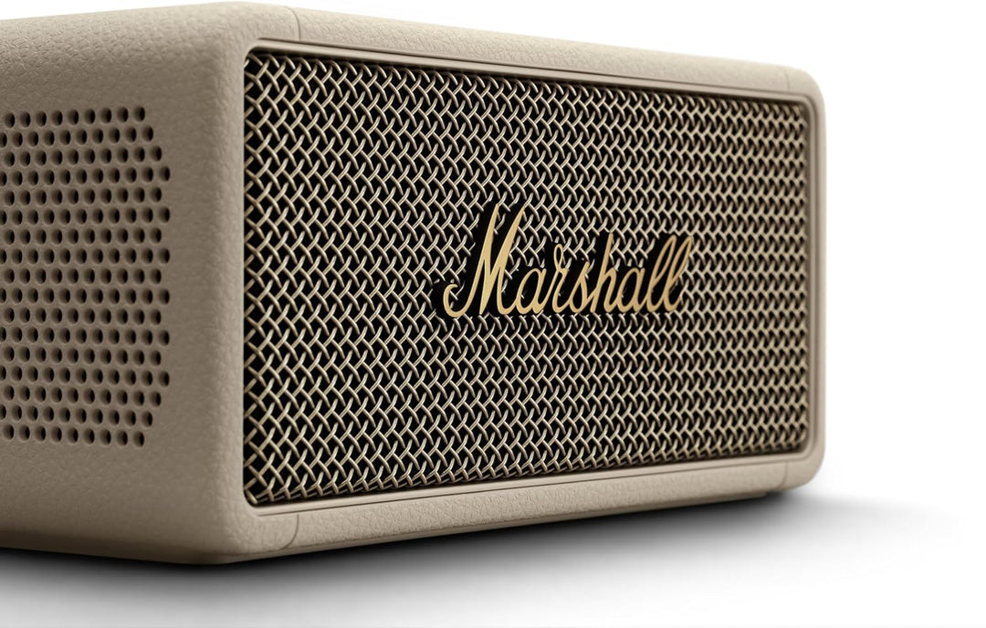 Marshall Middleton kabelloser tragbarer Bluetooth-Lautsprecher, über 20 Stunden tragbare Spielzeit,