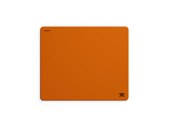 Fnatic MAX Focus 3 L Pro Gaming Mouse Mat, Sunrise Orange Smooth Cloth Control Surface, Water Resist