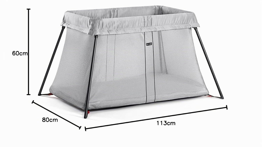 BabyBjörn Reisebett Light, Silber Reisebett Light Silber, Reisebett Light Silber