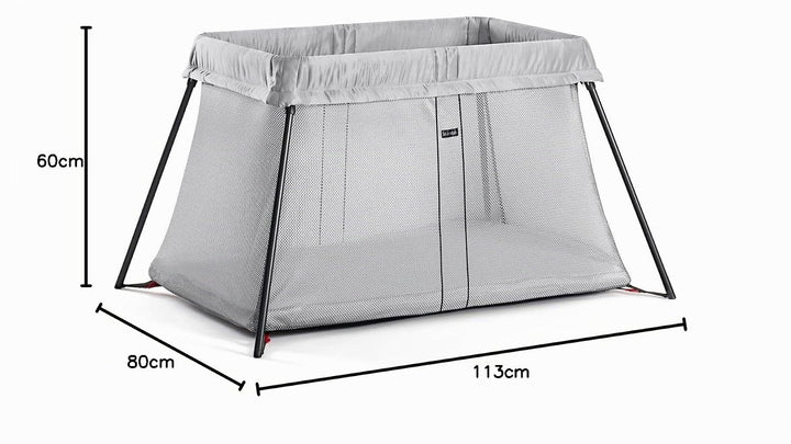 BabyBjörn Reisebett Light, Silber Reisebett Light Silber, Reisebett Light Silber