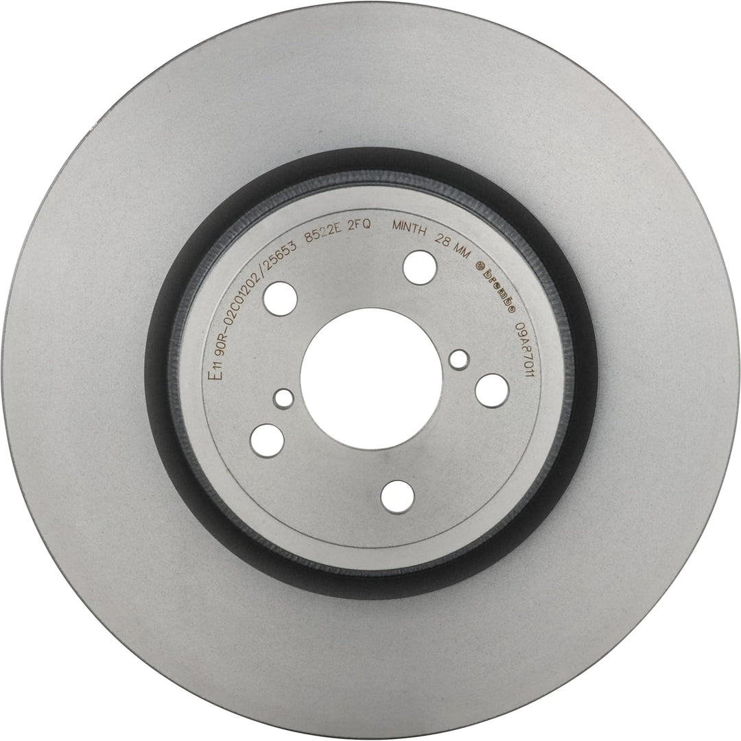 Brembo 09.A870.11 Vordere Bremsscheibe mit UV Lackierung