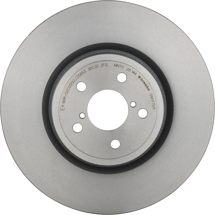 Brembo 09.A870.11 Vordere Bremsscheibe mit UV Lackierung
