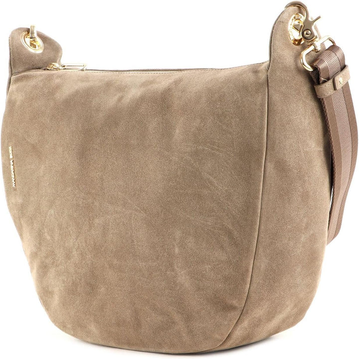 Mandarina Duck Damen Mellow Velvet Umhängetasche Taupe, Taupe