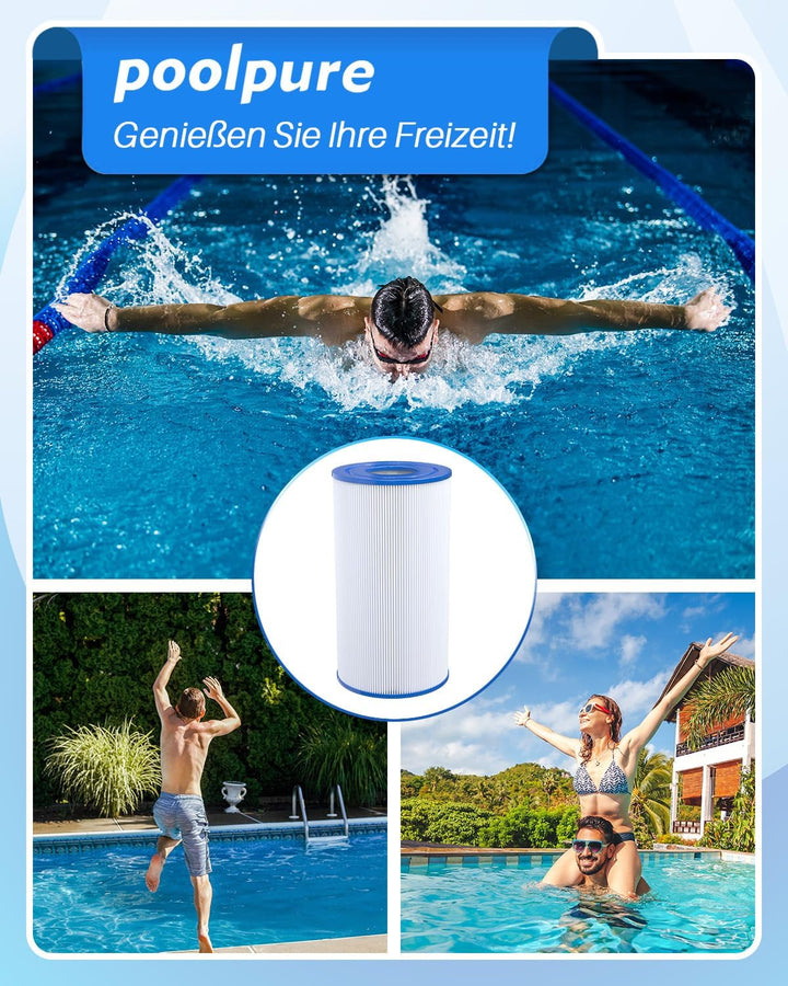 POOLPURE 2 stück Spa Filter ersetzt Pleatco PRB35-IN, Unicel C-4335, Guardian 409-219, Filbur FC-238