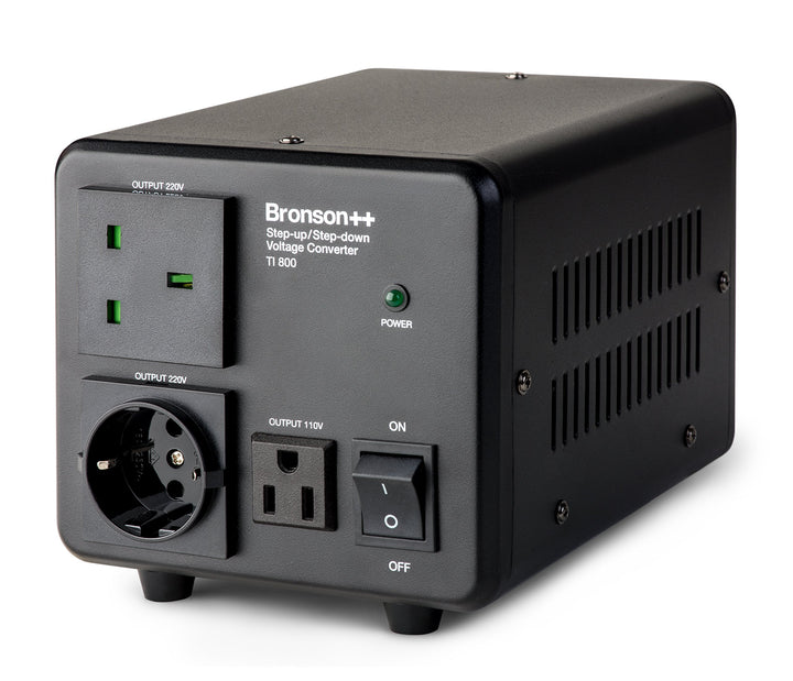 Bronson++ TI 800 110 Volt USA Spannungswandler Ringkern-Transformator 800 Watt - In: 110V oder 220V