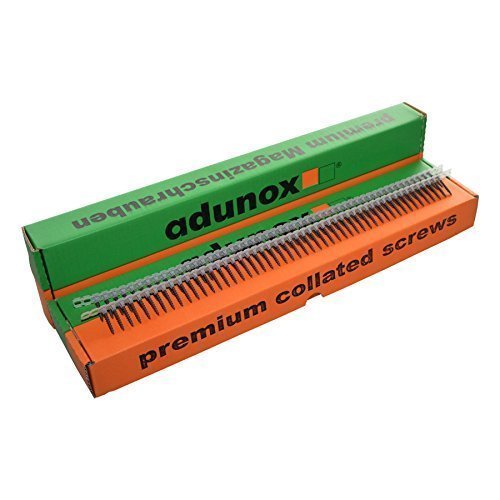 adunox Gurtmagazinschrauben / Magazinschrauben 3,9 x 30 mm mit Grobgewinde 1VE (1000St)