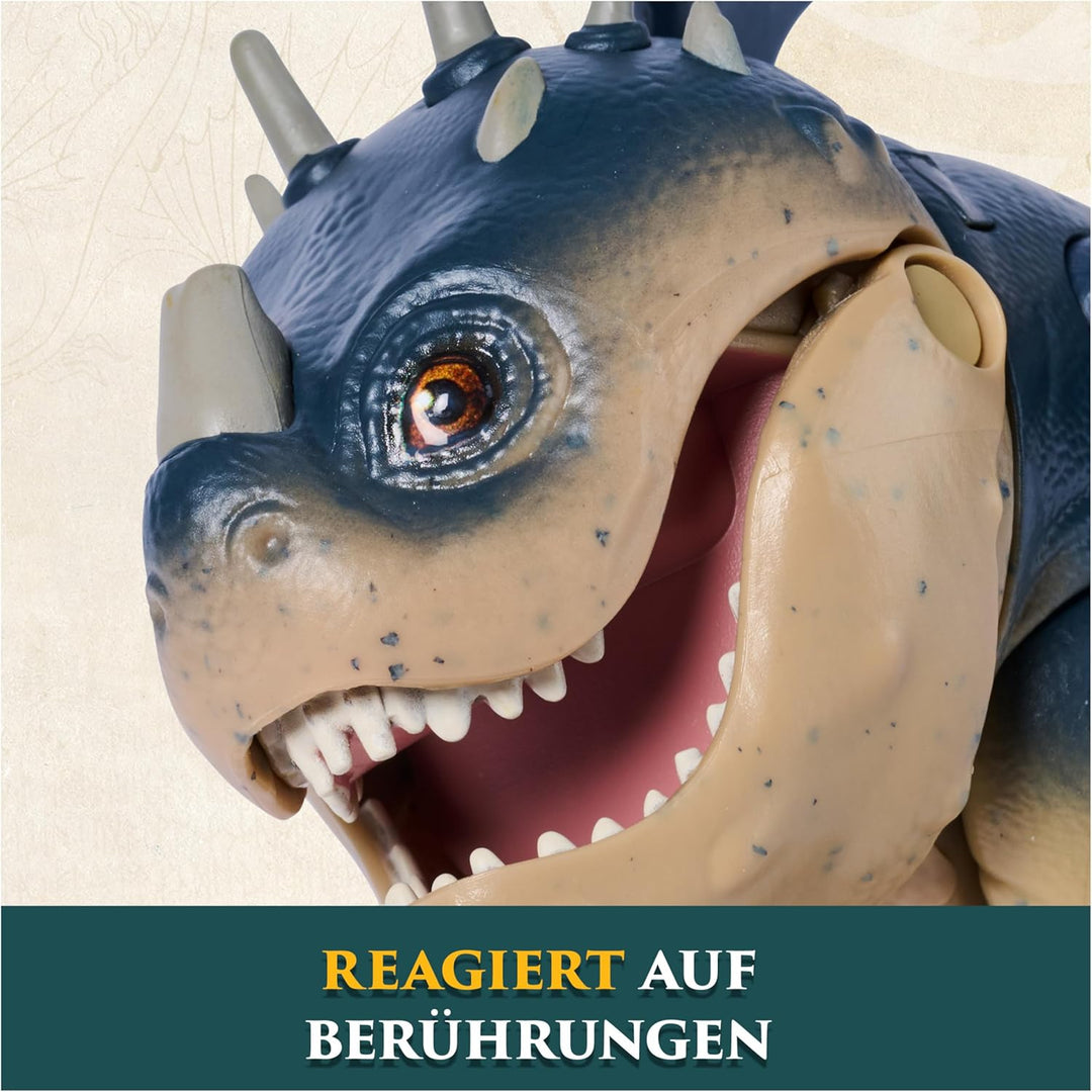Dreamworks How to Train your Dragon, Interaktiver Mini-Drache Fleischklops, Figur mit Soundeffekten,