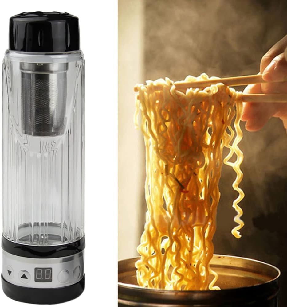 TOTMOX 420 ml Auto Wasserkocher 12/24V Reise Teetasse Wasser Heizung Thermobecher