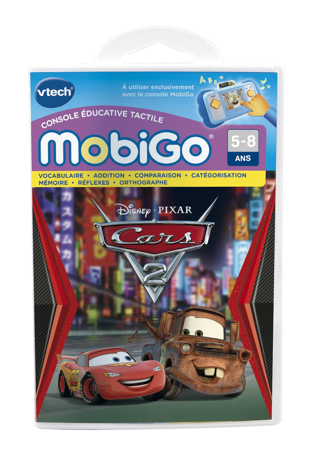 VTech – 251905 – Lernspiel für das Spiel Mobigo – Cars 2
