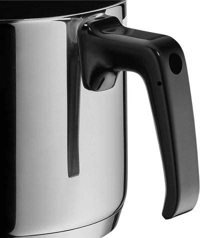WMF Milchtopf Induktion 14 cm ohne Deckel, kleiner Topf 1,7l, Cromargan Edelstahl beschichtet, Kunst