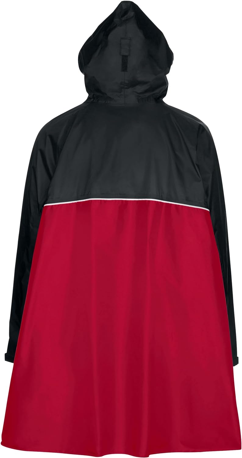 VAUDE Herren Valero Poncho L indian red, L indian red