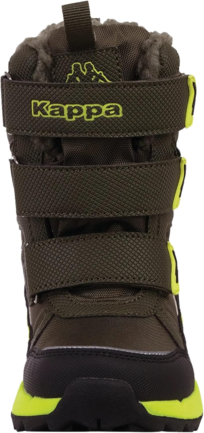 Kappa Unisex Kinder Winter Boots 34 EU Grün, 34 EU Grün