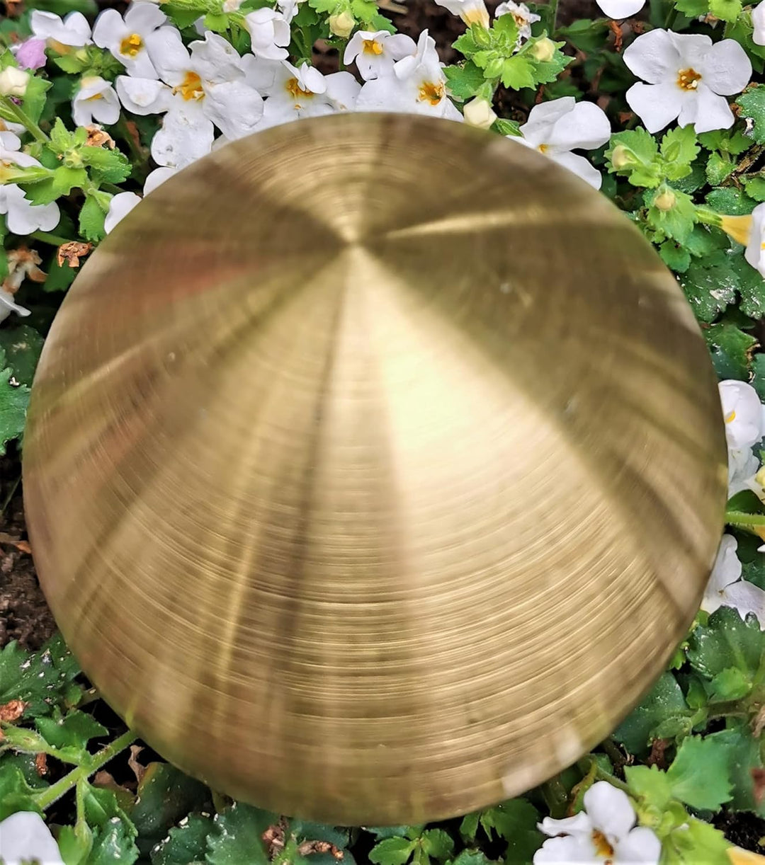 Dekokugel Gold matt gebürstet 3er Set 15-10-10 cm aus Edelstahl Kugel Dekorationskugel Gartenkugel