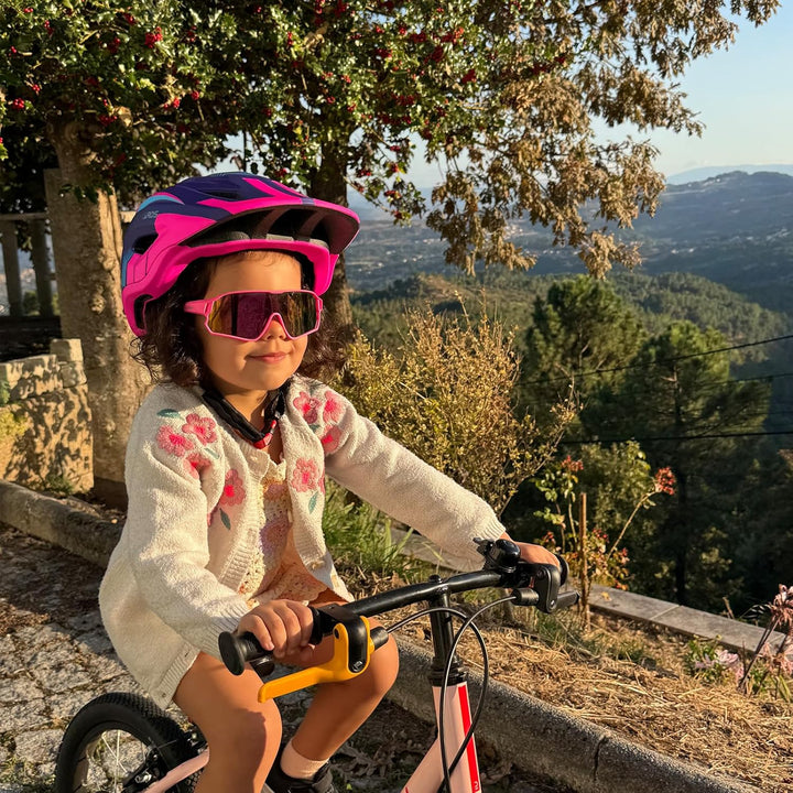 ROCKBROS Kinderhelm Integriert Fahrradhelm Kinder Jugend Fullface Helm mit Abnehmbarem Kinnschutz BM