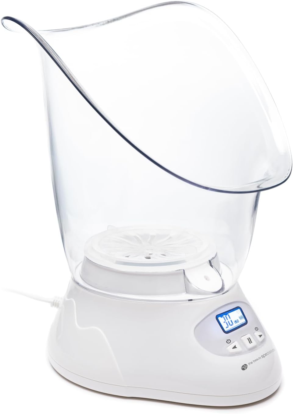 Rio Beauty Gesichtssauna Spa mit Dampf-Inhalator FSTE2 Weiss