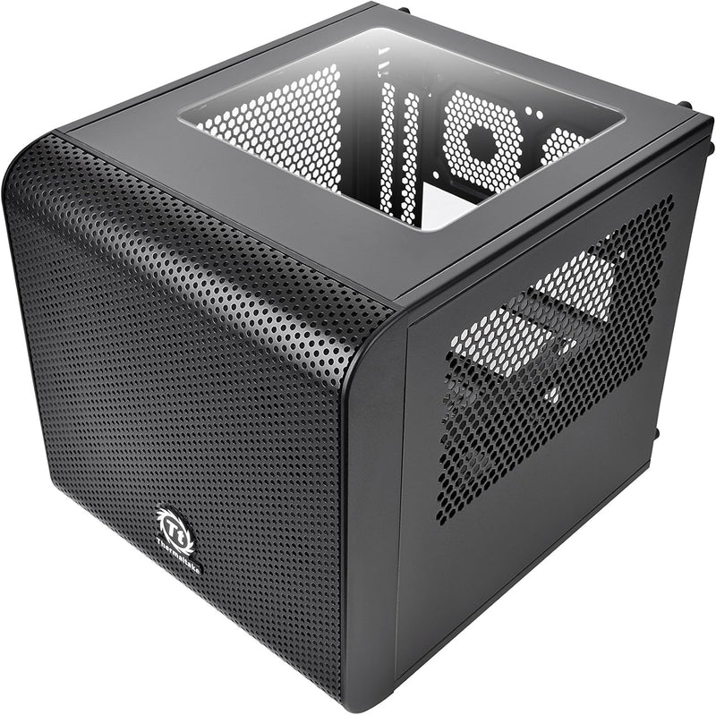 Thermaltake Core V1 Cube Case schwarz Mini ITX, schwarz