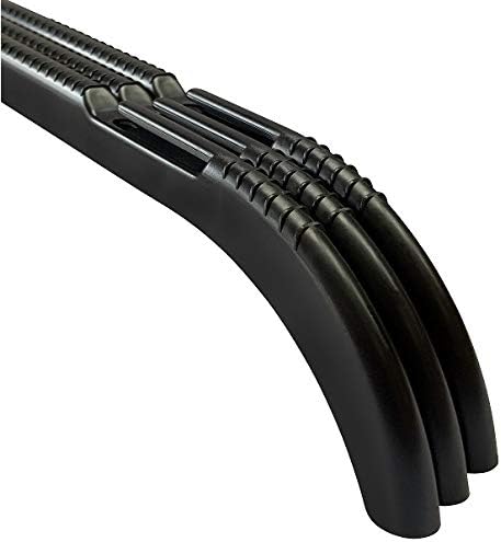 50 Stück Kleiderbügel Blusenbügel 47 cm hochwertigem Kunststoff | Hemdenbügel | 360° drehbarer Haken