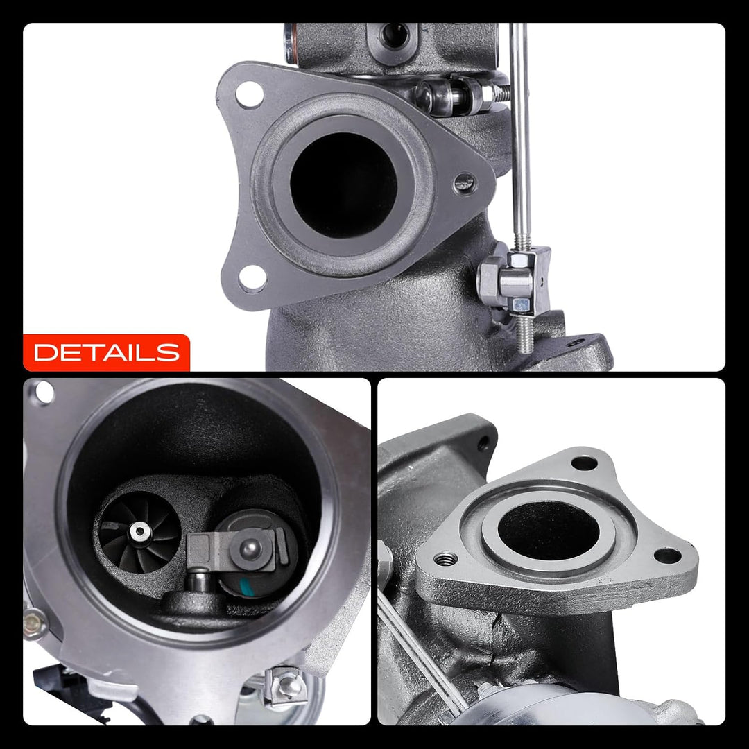 Frankberg Turbolader Kompatibel mit C-Max II DXA/CB7 DXA/CEU Fiesta VI CB1 CCN 1.6L 2013-2017 Focus
