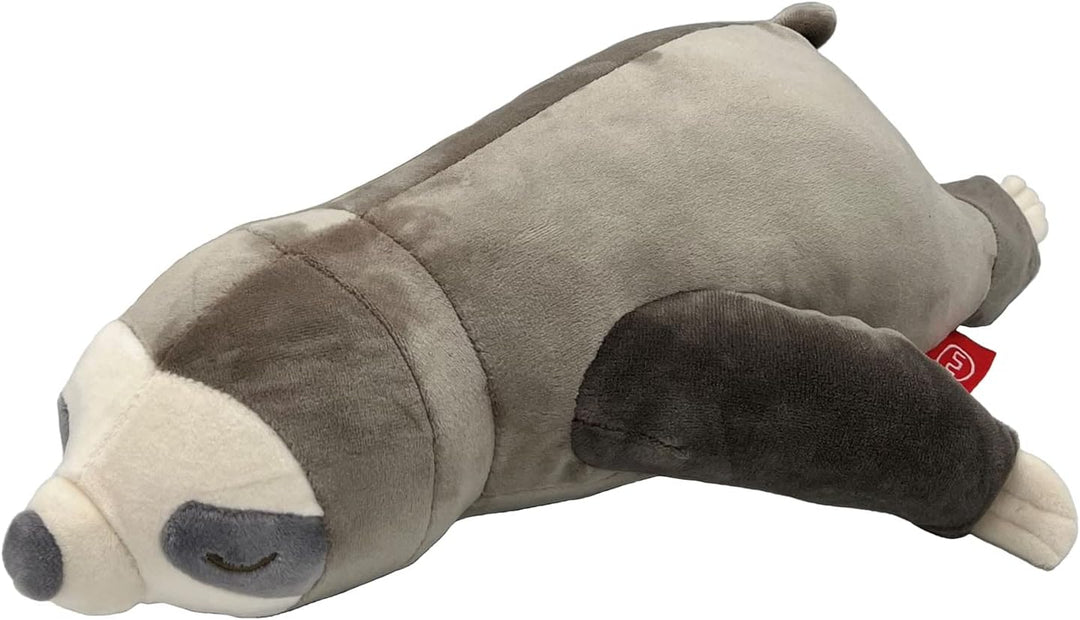 UNUS Faultier Kuscheltier Kissen, 30 cm, Grau, Kuschelkissen, Reisekissen Kinder weich und flauschig