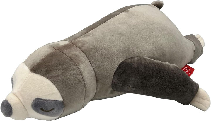 UNUS Faultier Kuscheltier Kissen, 30 cm, Grau, Kuschelkissen, Reisekissen Kinder weich und flauschig