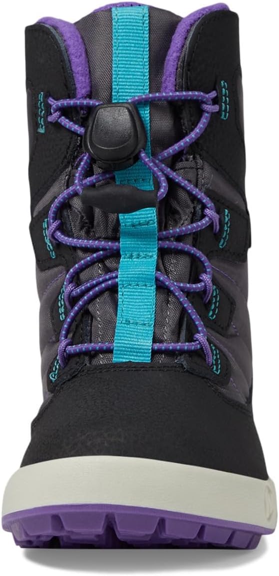 Merrell Unisex Kinder Snow Bank 4.0 WTRPF Schneestiefel 32 EU Black Purple Turq, 32 EU Black Purple