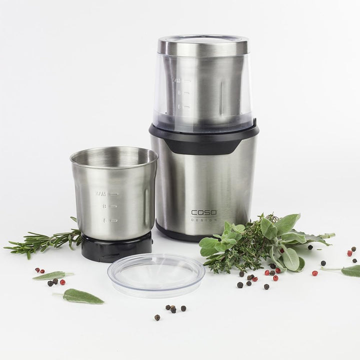 CASO UZ 200 – Design Multizerkleinerer, elektrischer Zerkleinerer, Behälter, Schlagmesser und Gehäus