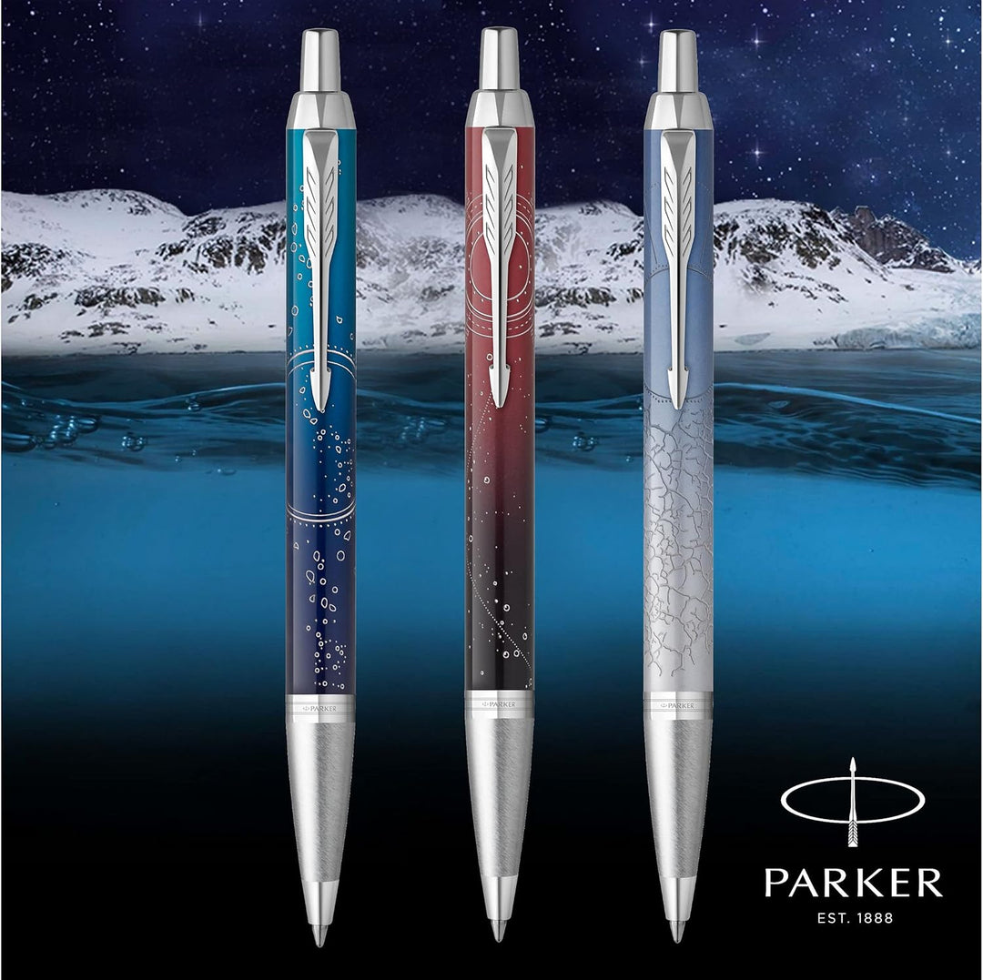 PARKER 2152991 Kugelschreiber IM Premium Special Edition Submerge(Blue) M Blau, Blau